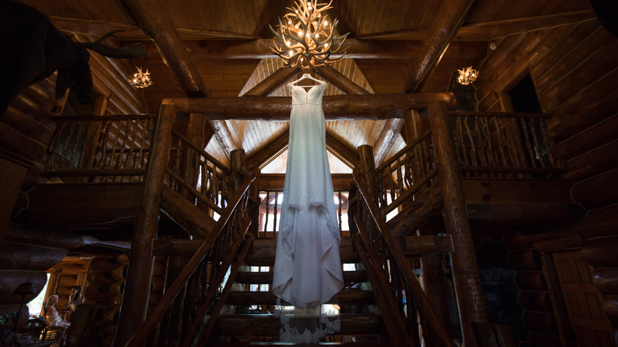 wedding dress hanging in a cabin, make up by jenna nicole, glam n go, Panorama Mountain resort, wedding at panorama resort, brides at pano, weddings in invermere, rustic weddings in panorama, British Colombia, dream mountain weddings, beautiful panorama weddings, panorama bc, bc wedding photographer, Mountain resort Panorama, Panorama Invermere, Summer weddings in Panorama, blue skies and brides 