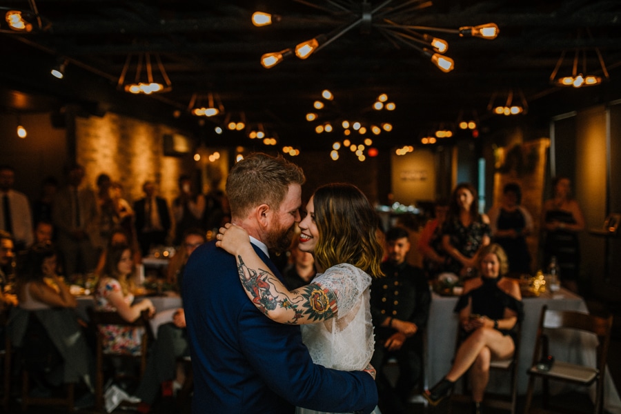 first dance ideas at the Baron event venue