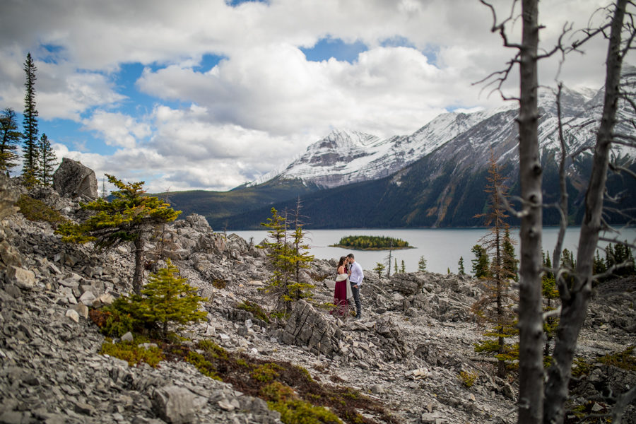 amazing mountain engagement