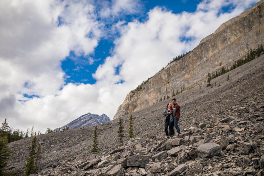 amazing kananaskis engagement photos