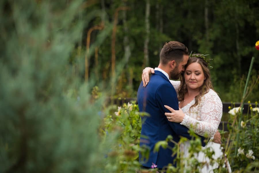 wedding images from around woodland and wildflower weddings