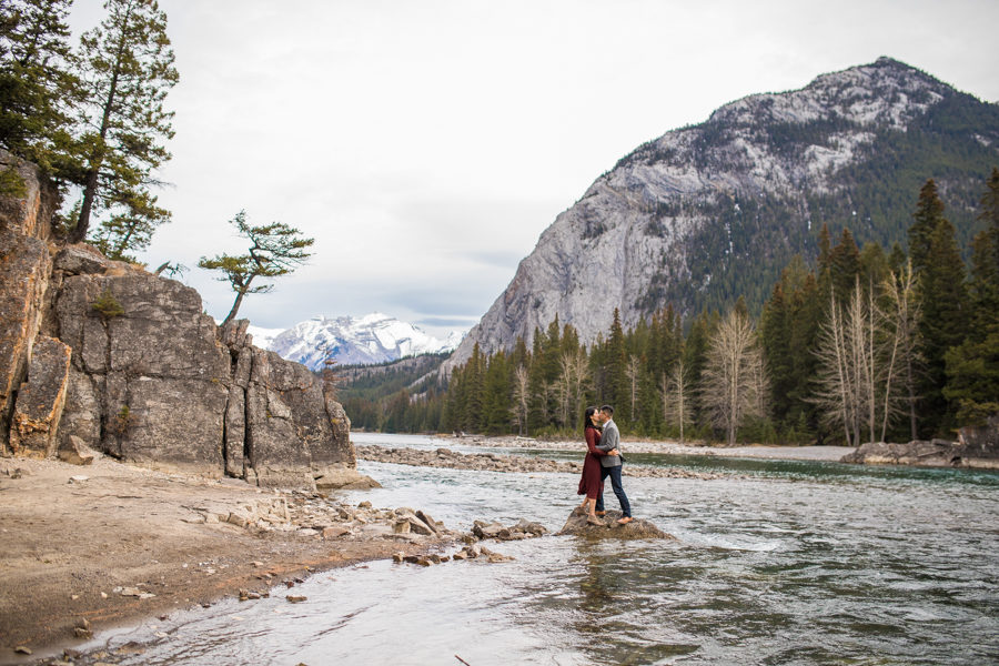 banff alberta engagement