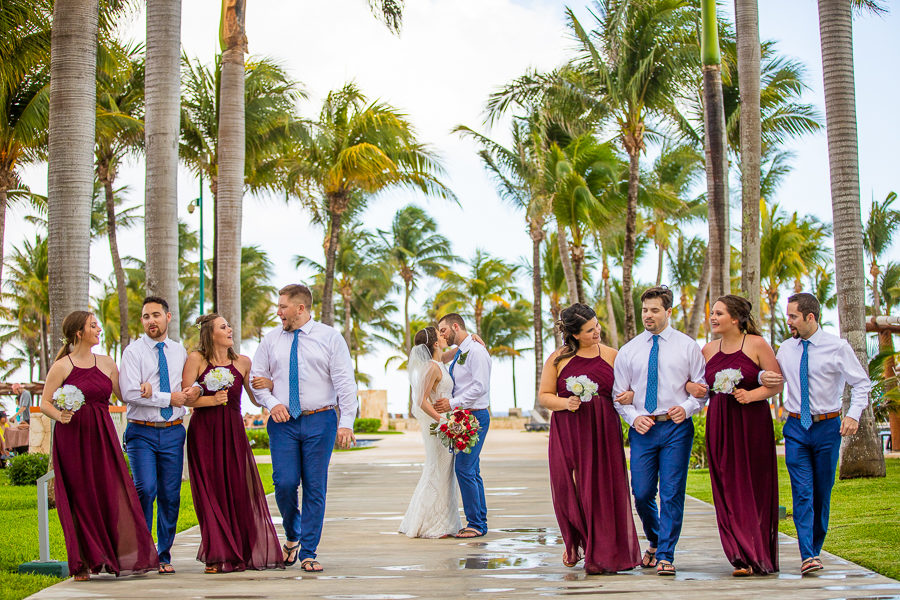 Barcelo Maya caribe - destination wedding - canadian destination wedding photographer - mexico resort photographer