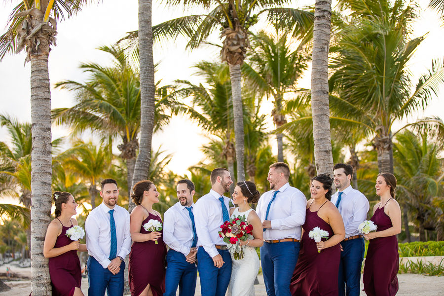 Barcelo Maya caribe - destination wedding - canadian destination wedding photographer - mexico resort photographer