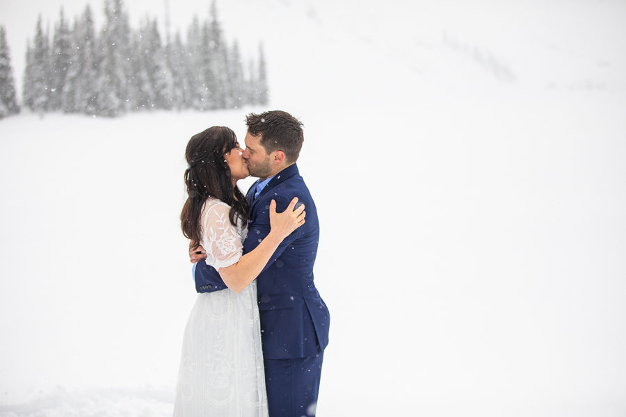 Canmore elopement - Canmore wedding photography - Canmore elopement photographer