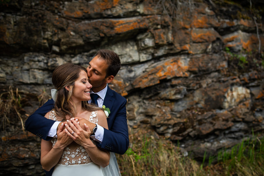 Canmore wedding photographers - canmore wedding -cornerstone theatre wedding