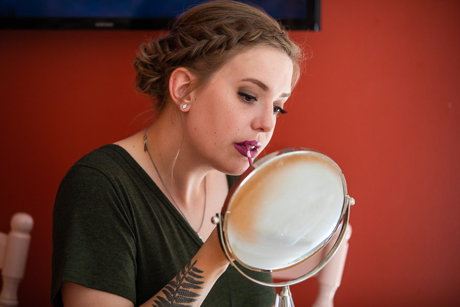 bridesmaid getting ready St. John's