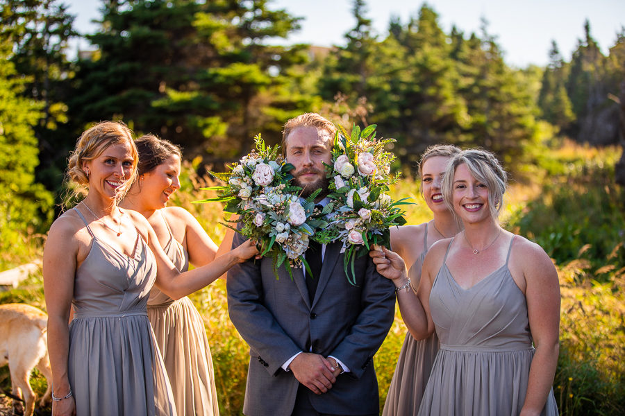 fun newfoundland wedding gphotographers