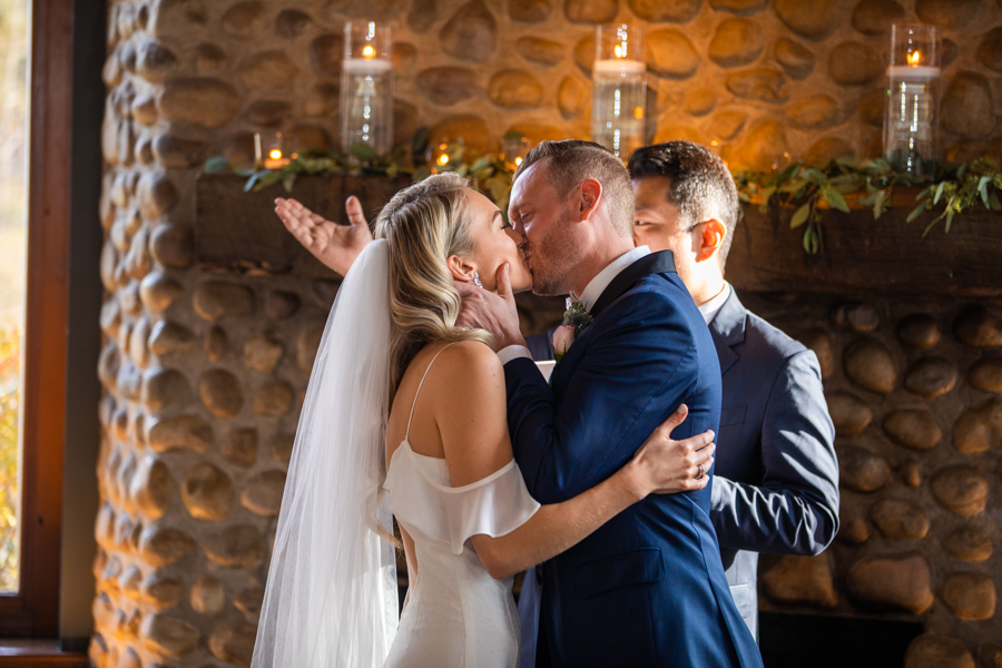 River Cafe wedding in the winter