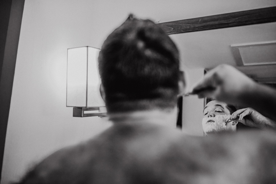 groom getting ready at Royalton Cayo Santa Maria - Cuba - Destination wedding photographer