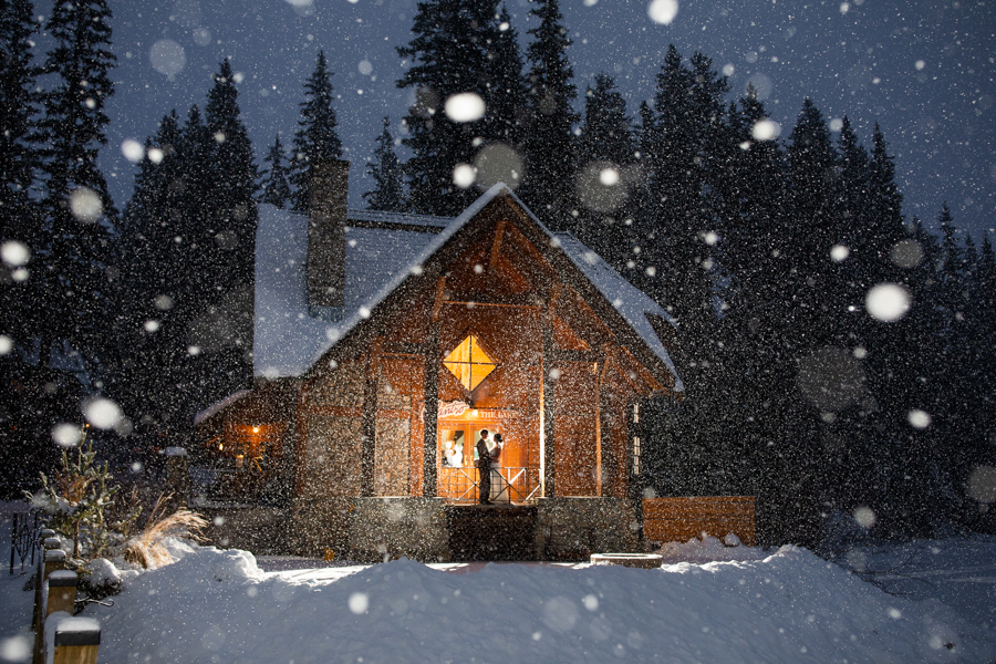 Emerald Lake Wedding - Emerald Lake Lodge wedding - Emerald Lake - weddings at emerald lake - winter wedding at emerald lake lodge