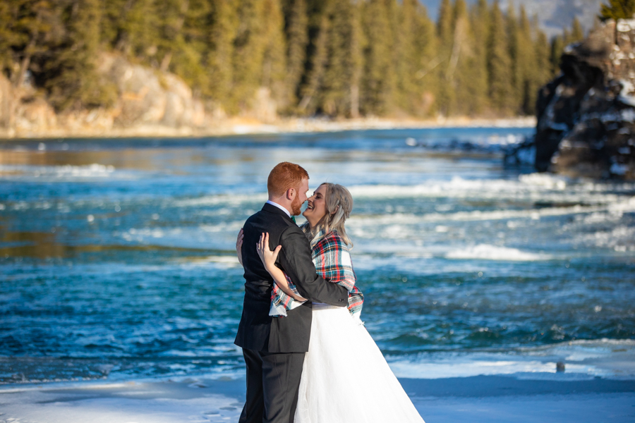 wedding picture locations in Banff
