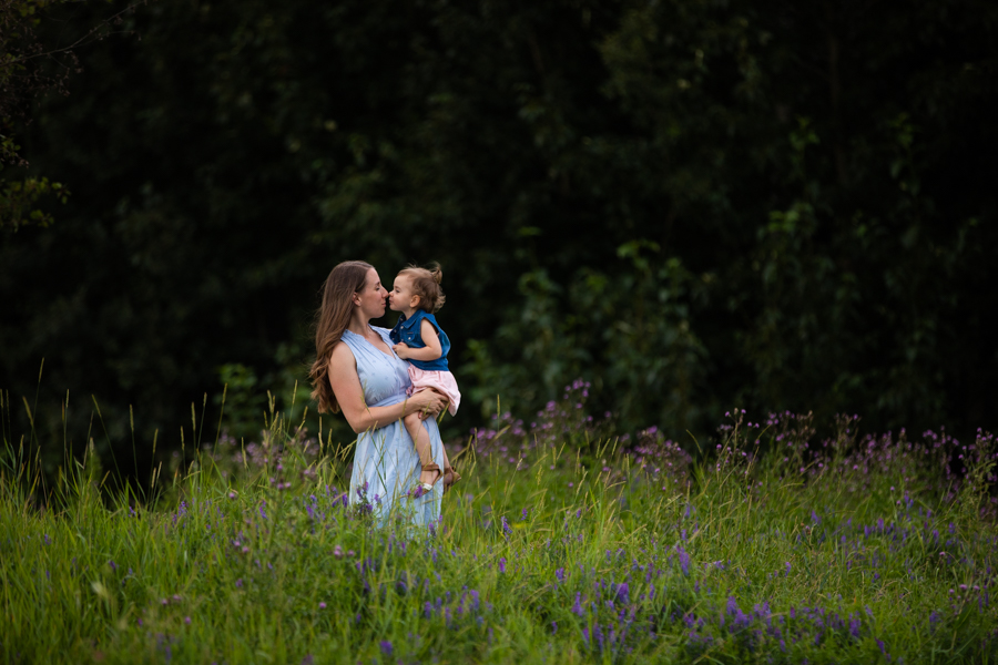 mom and child family photography