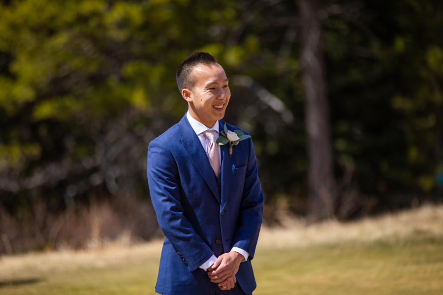 first look at silvertip elopement in canmore