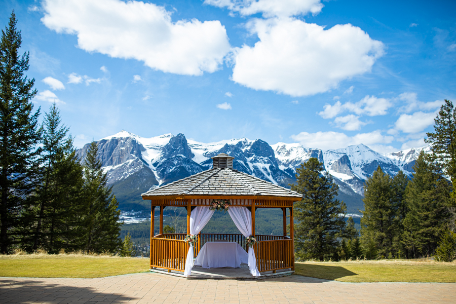 silvertip gazebo in the sun