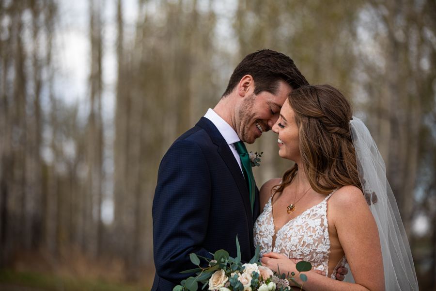 calgary wedding couple