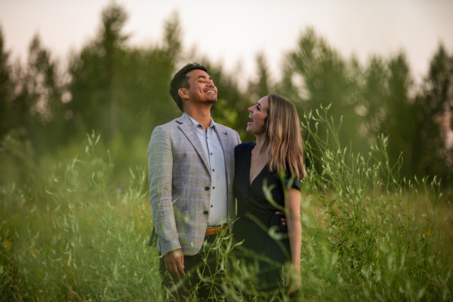 engagement images in edmonton terwillegar park