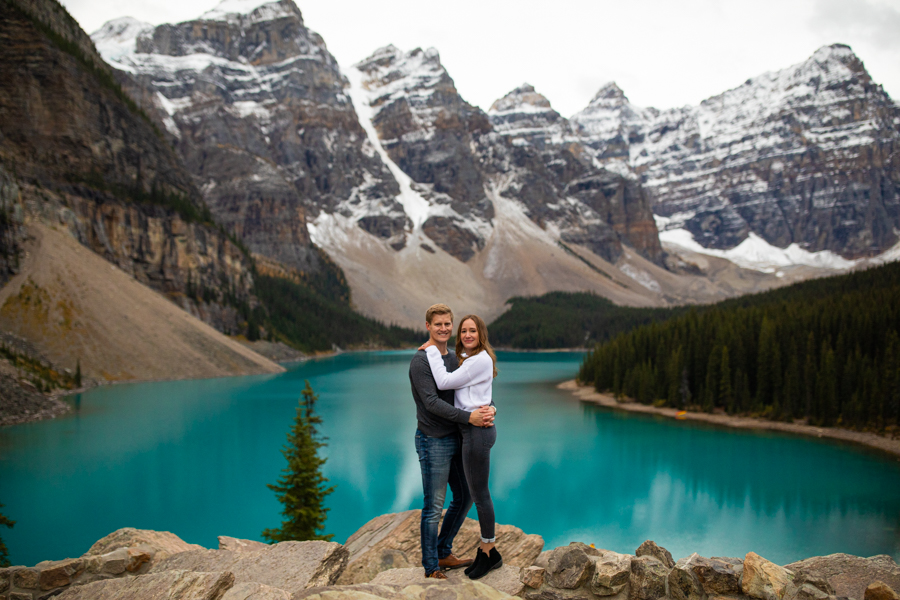 Banff canada engagement session