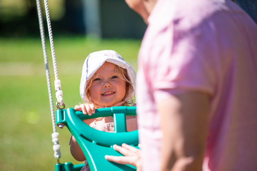 child in a swing, Matching Family outfit Ideas