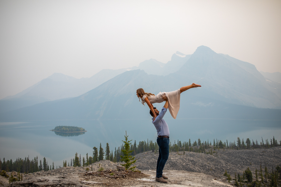 Romantic Engagement Poses dirty dancing