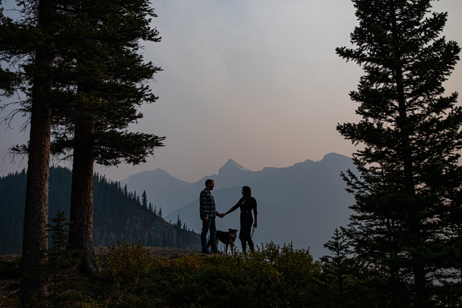 smoky mountain engagement photos